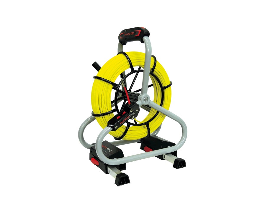 RUNPOTEC 10047 GF4.5 Sada Profi, pero ze skelného vlákna Ø 4,5mm, délka 60m, vč. navíjecího stojanu RUNPOTEC 10047 GF4.5 Sada Profi, pero ze skelného vlákna Ø 4,5mm, délka 60m, vč. navíjecího stojanu